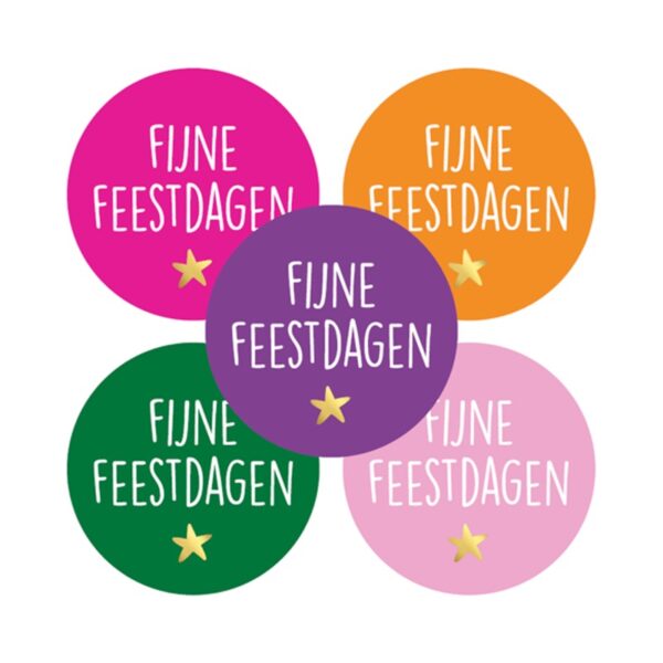 inpakken kerstcadeautje, cadeausticker kerst