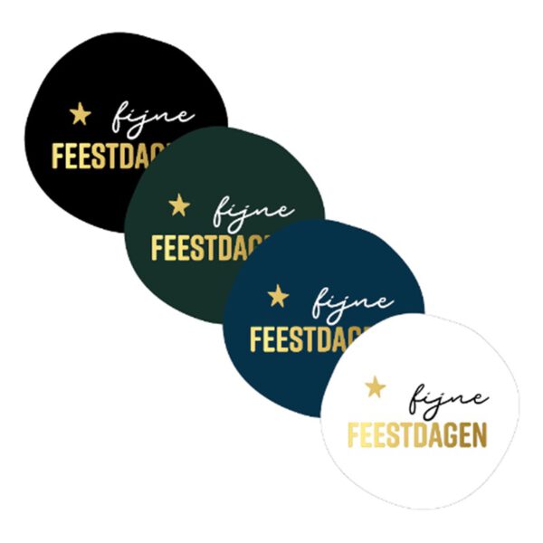 cadeausticker kerst, kerstcadeautje inpakken